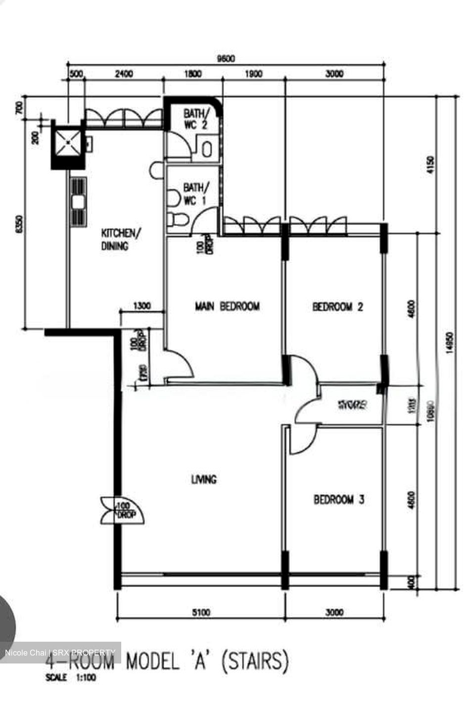 Blk 19 Dover Ville (Queenstown), HDB 4 Rooms #526250651